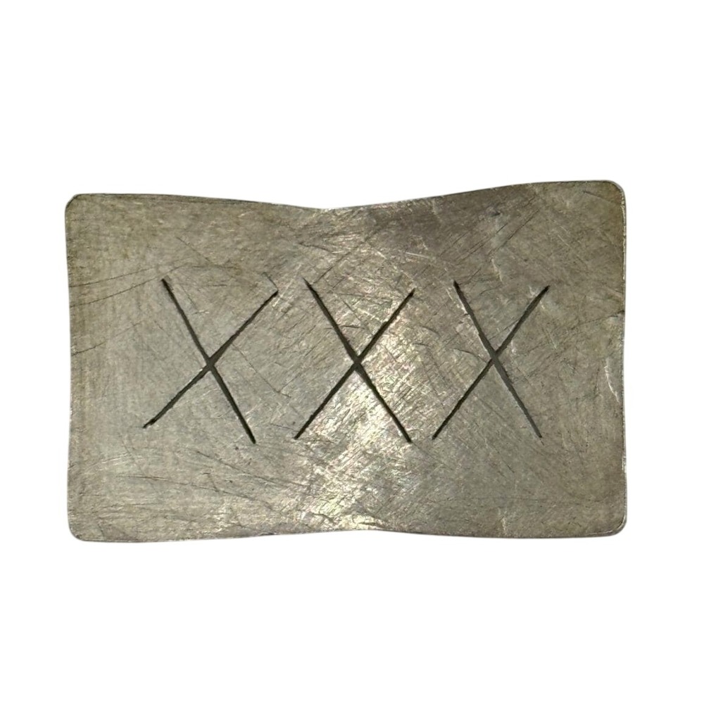 Sterling‎ Silver USA Kisses X Brooch Pin